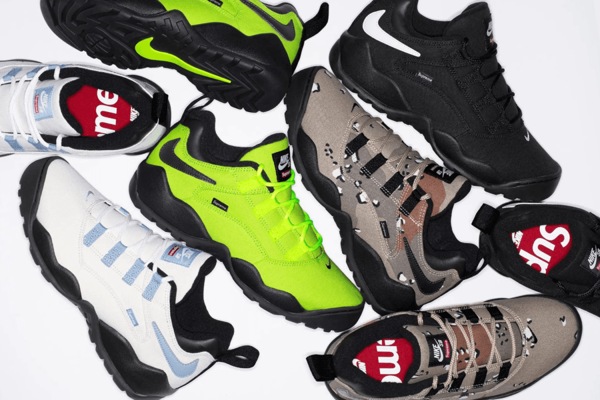 De Supreme x Nike SB Darwin Low is eindelijk hier