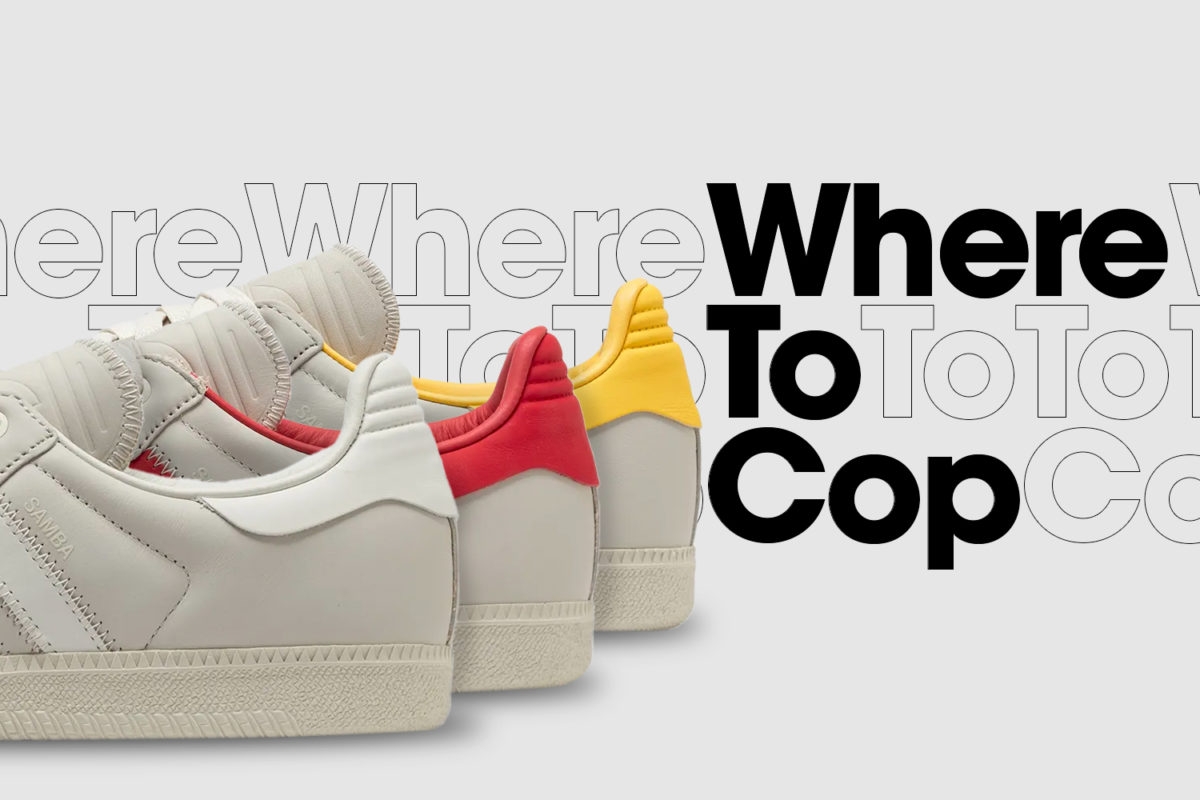 Where to cop: Humanrace x adidas Samba pack