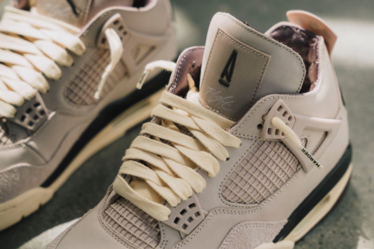 Maak je klaar voor de A Ma Maniére x Air Jordan 4 WMNS ‘Fossil Stone’