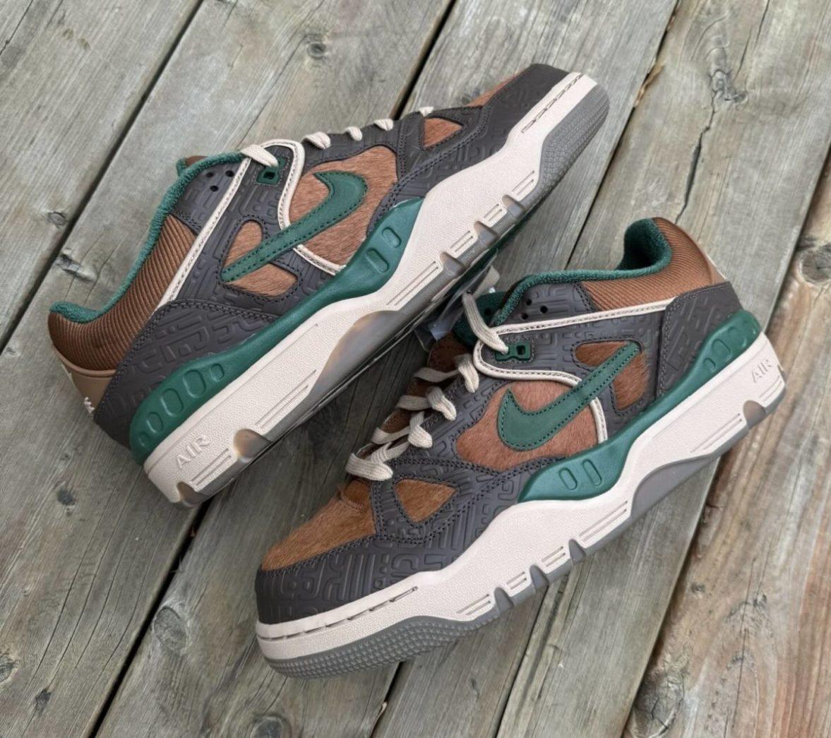 Nigo x Nike Air Force 3 Low Baroque Brown