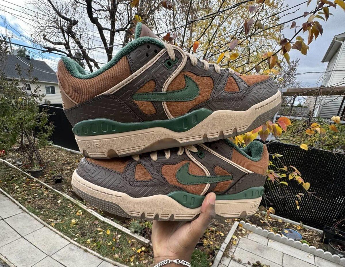 Nigo x Nike Air Force 3 Low Baroque Brown