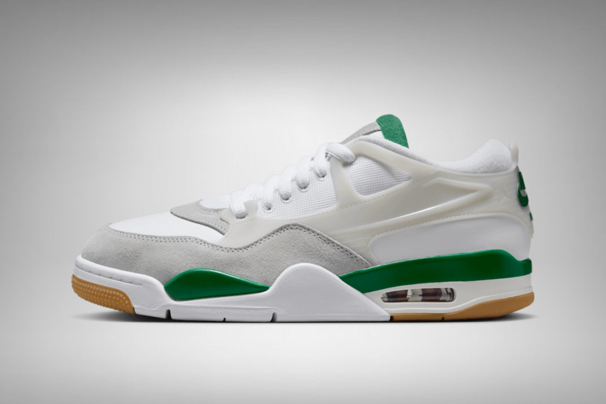 Out now: de Air Jordan 4 RM ‘Pine Green’