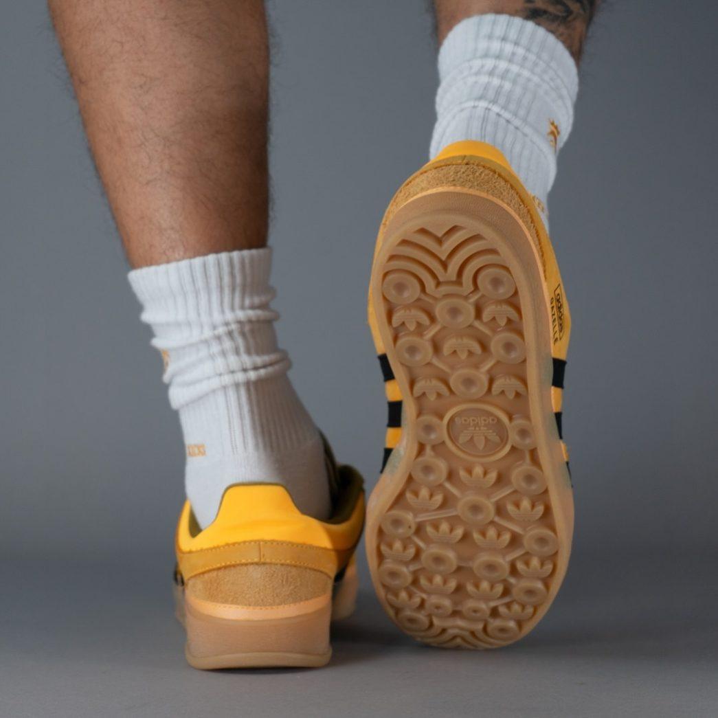 bad bunny x adidas gazelle indoor yellow