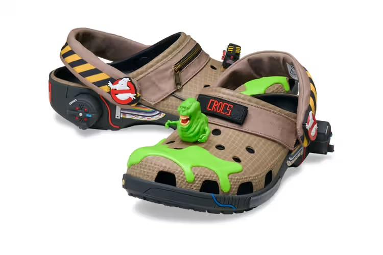 Ghostbusters x Crocs Classic Clog right pair