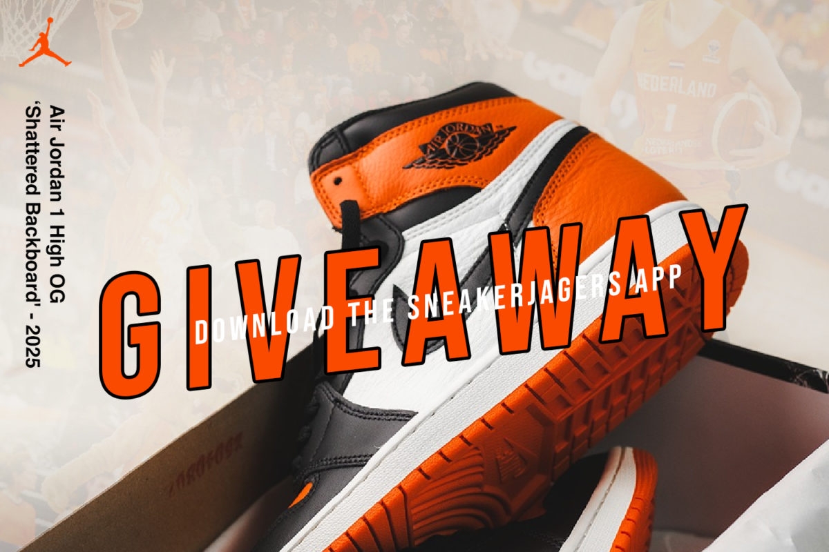 Sneakerjagers giveaway: Air Jordan 1 High OG ‘Shattered Backboard’ + twee courtside tickets