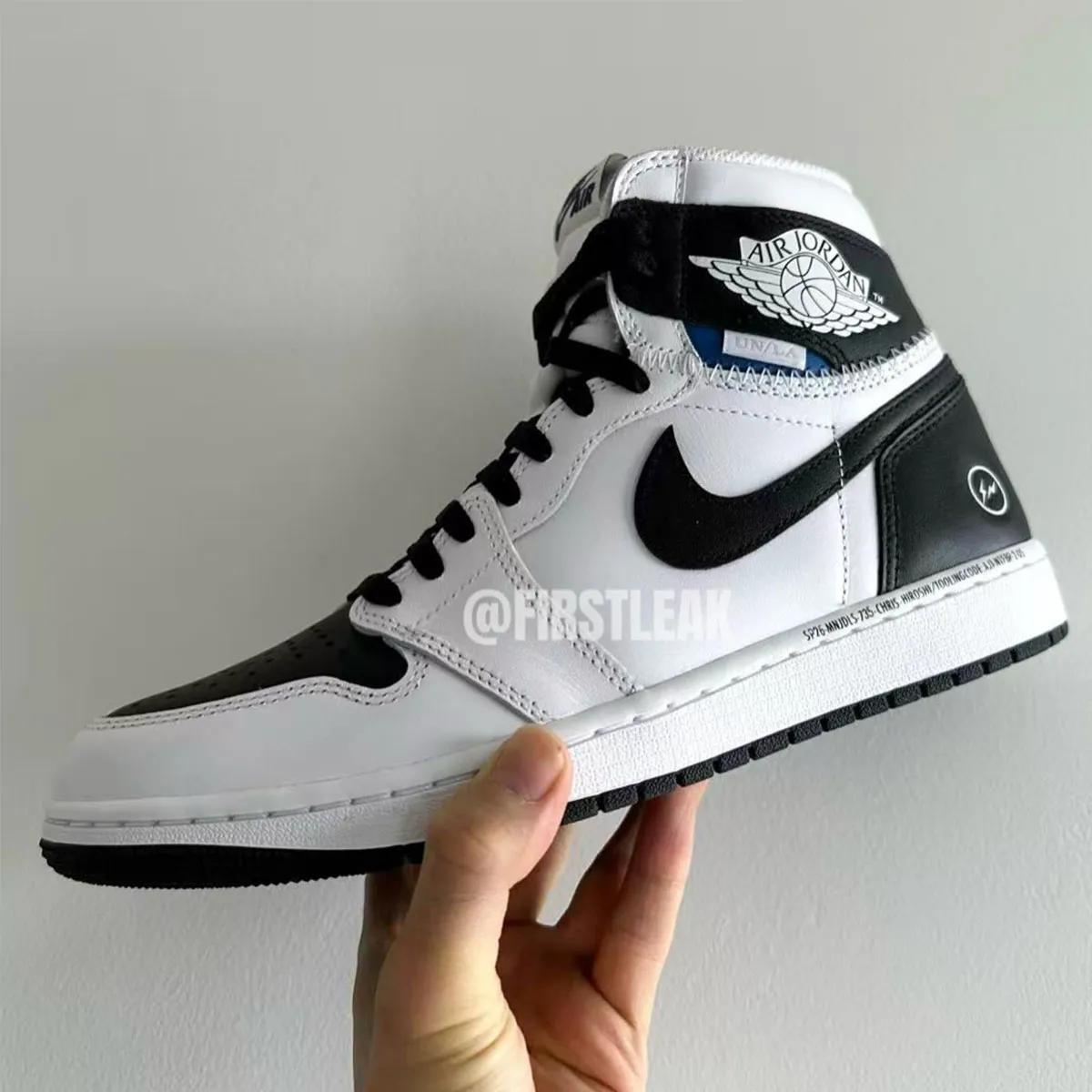Union LA x Fragment x Air Jordan 1 “White/Black”