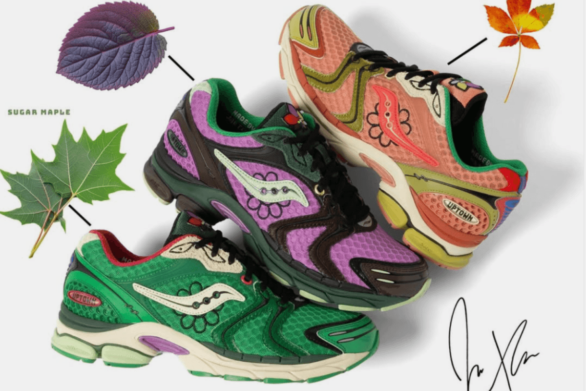 Het Jae Tips x Saucony Progrid Triumph 4 'Flowers Grow Uptown' pack is hier