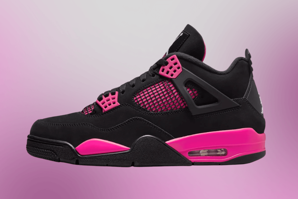 Jordan Brand breidt de ‘Thunder’ serie uit in 2026 met de Air Jordan 4 ‘Thunder Pink’
