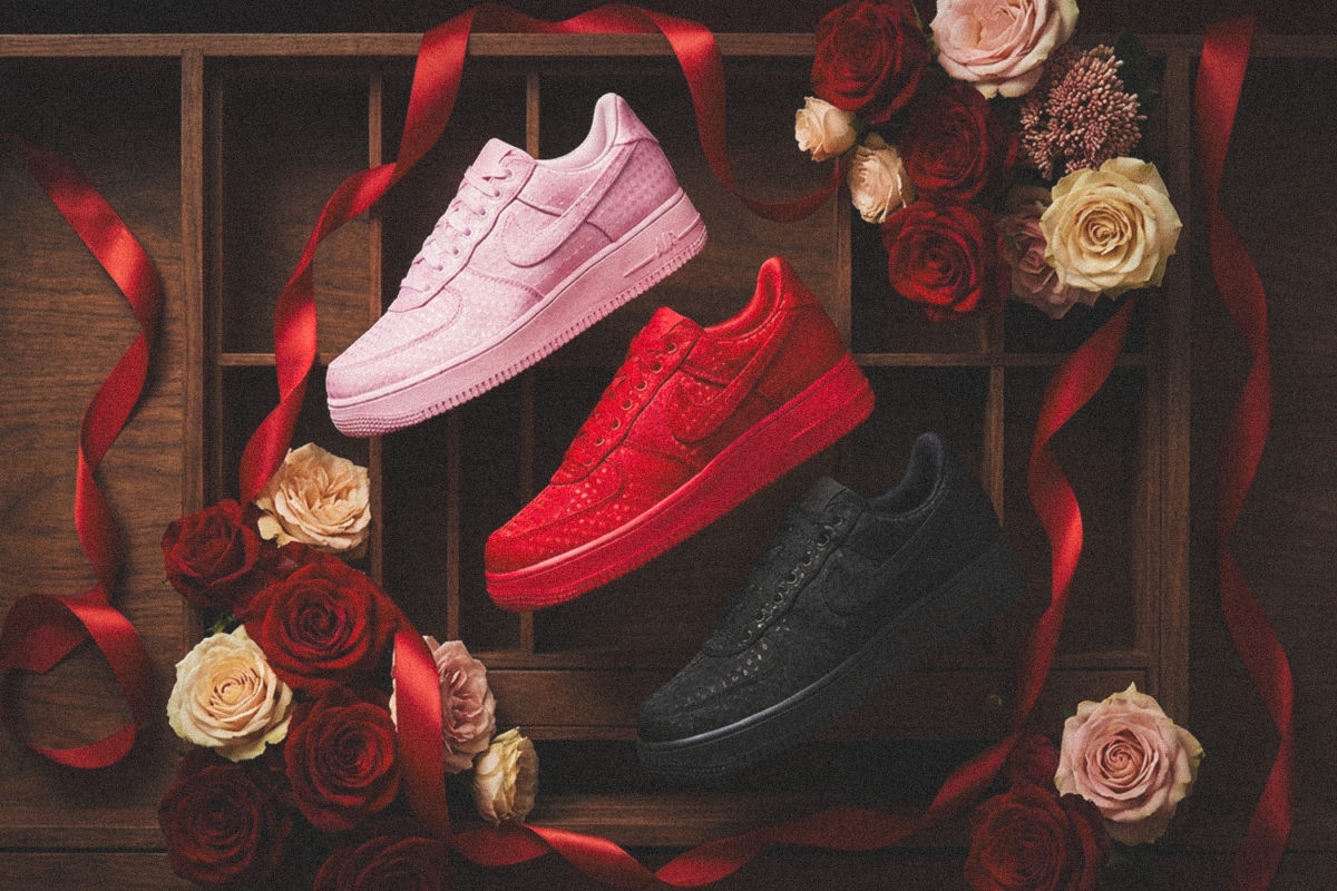 De Nike Air Force 1 Low ‘Valentine’s Day’ pack verschijnt binnenkort