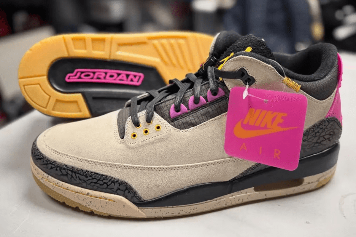 Eerste beelden van een Air Jordan 3 ‘ACG’ sample