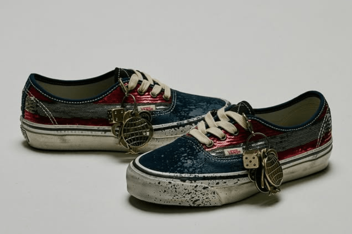 Het op Chanel geïnspireerde Vans Authentic 'Charms' pack is zojuist gedropt