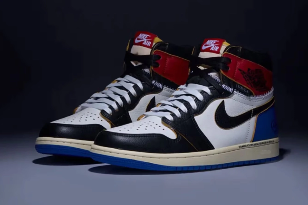 Eindelijk onthuld: fragment design x Union LA x Air Jordan 1 High OG 'Varsity Red/Sport Royal'