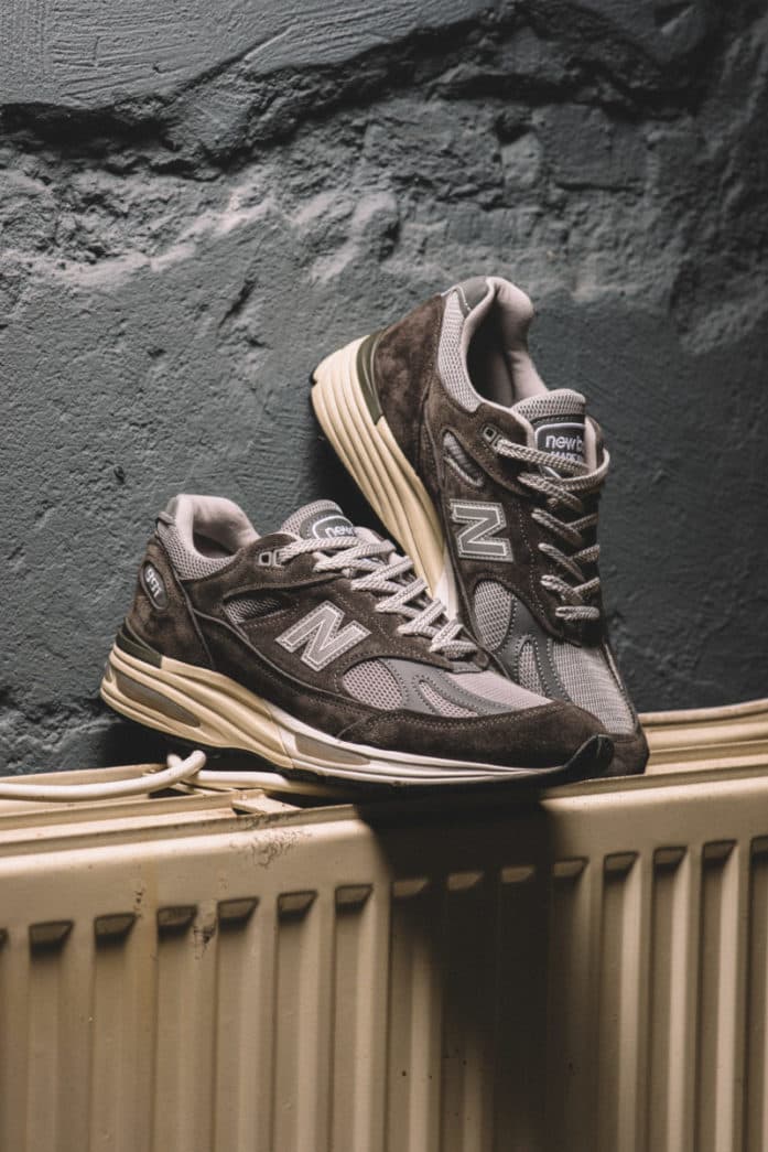 new balance made in uk brown / grey