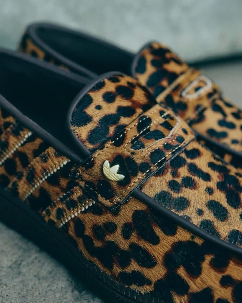 leopard loafer adidas