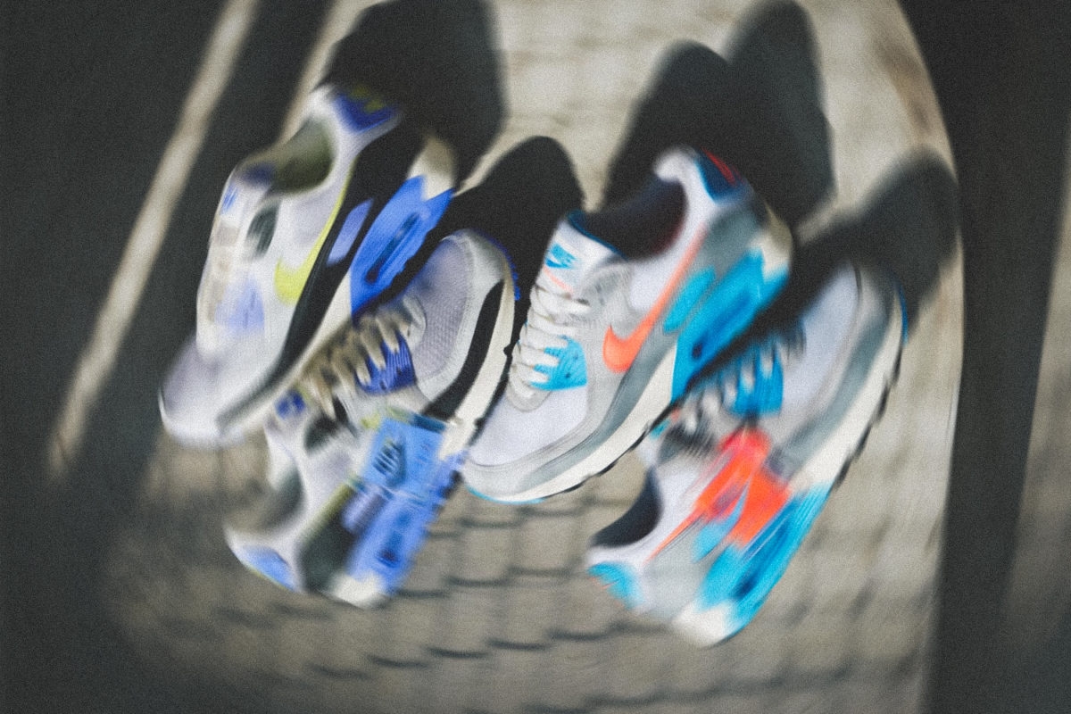Nike Air Max 90 verschijnt in twee nieuwe colorways met wave-details