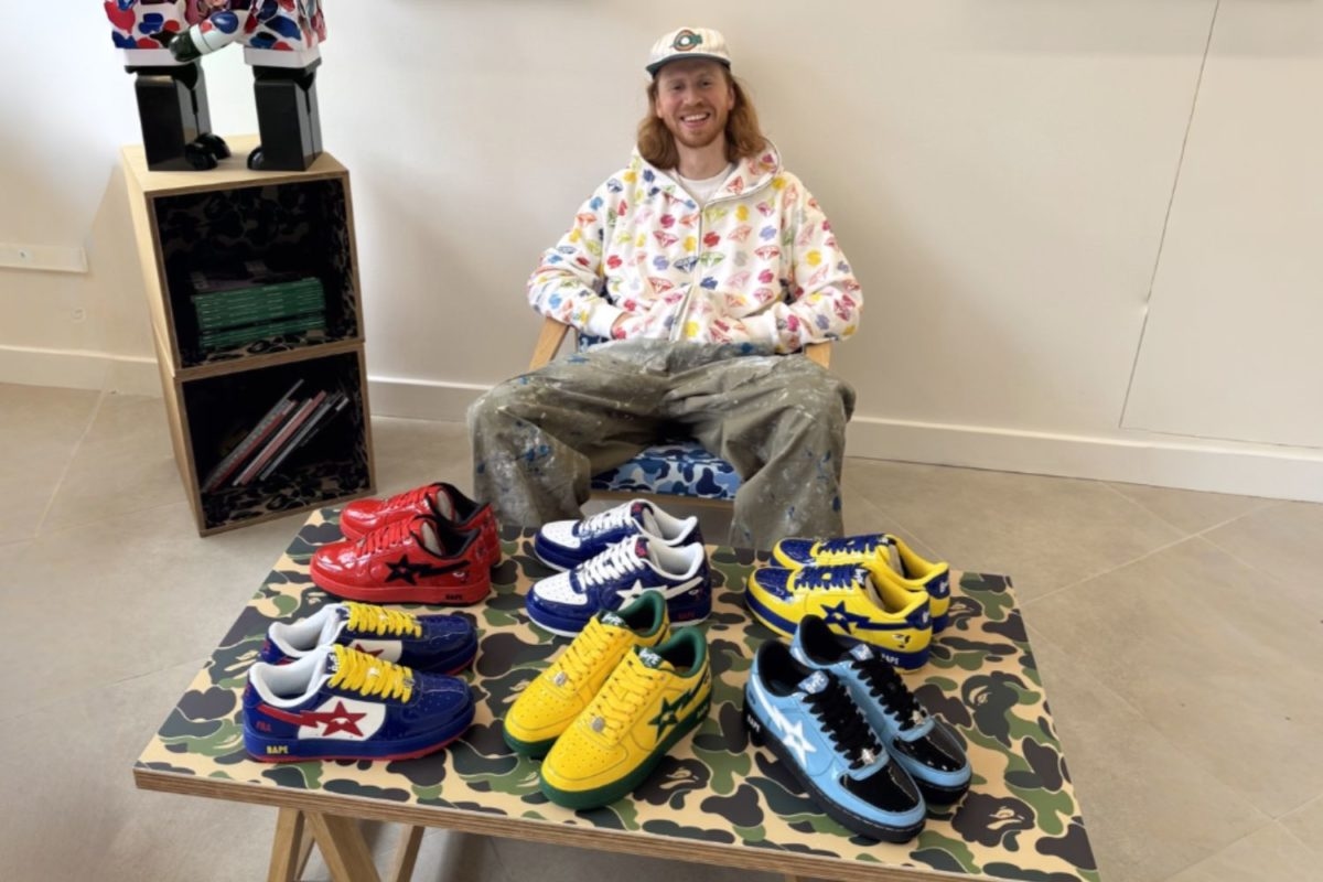 SneakerDenn maakt ontwerpdebuut met het KidSuper x BAPE World Cup Pack