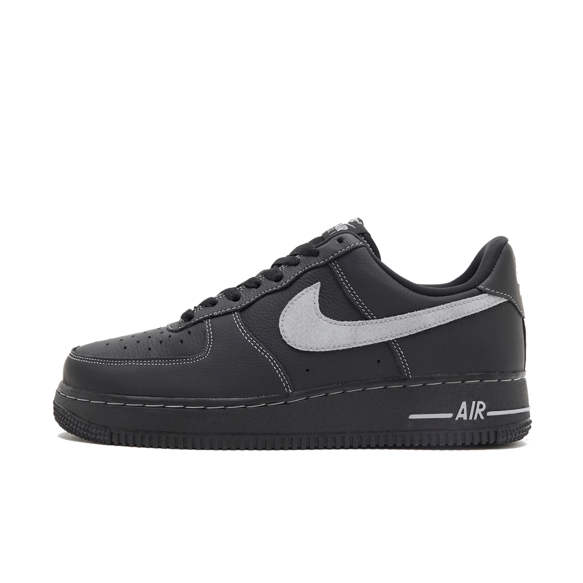 Nike Air Force 1 '07 LV8 Stitch 'Black & Grey'
