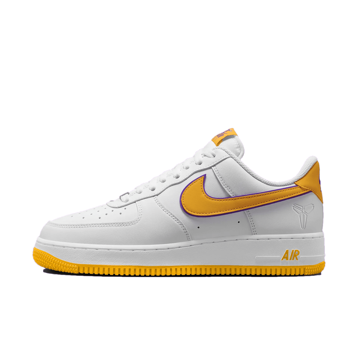 Kobe Bryant x Nike Air Force 1 'Lakers Home' FZ1151-100