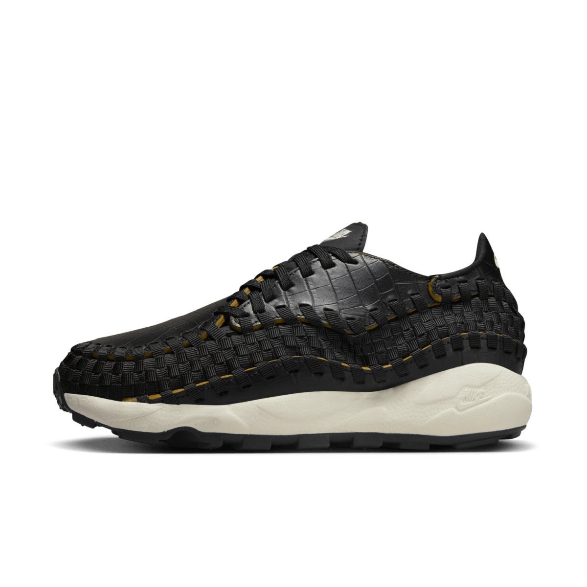 Nike Air Footscape Woven WMNS 'Black Croc' FQ8129-010