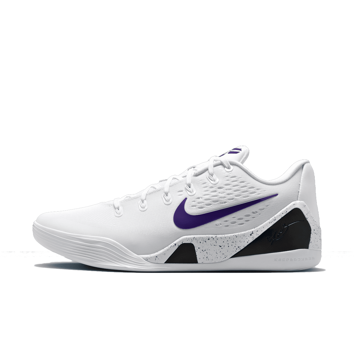 Nike Kobe 9 EM Low Protro 'White & Court Purple'