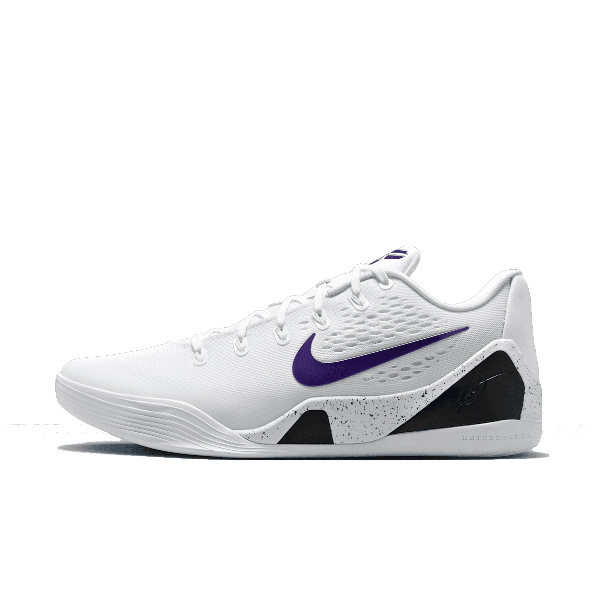 Nike Kobe 9 EM Low Protro 'White & Court Purple'