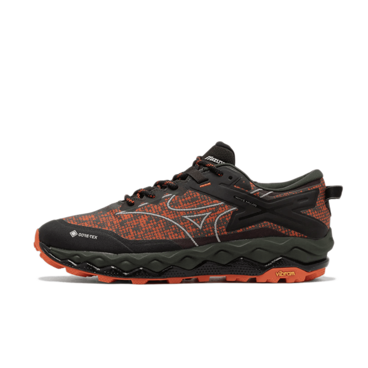 MAHARISHI x Mizuno Wave Mujin GTX 'Vibrant Orange'