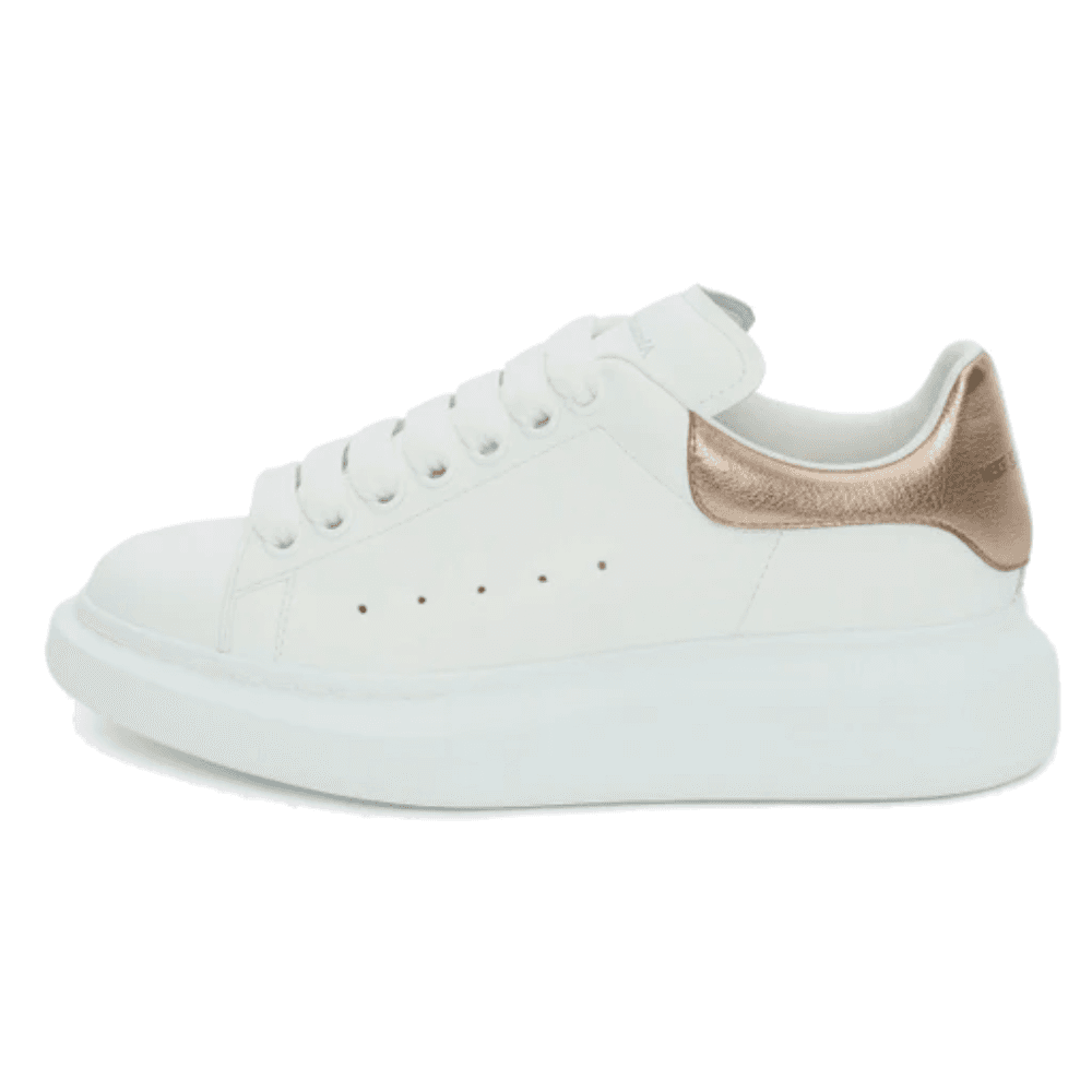 Alexander McQueen Oversized White Rose Gold (W)