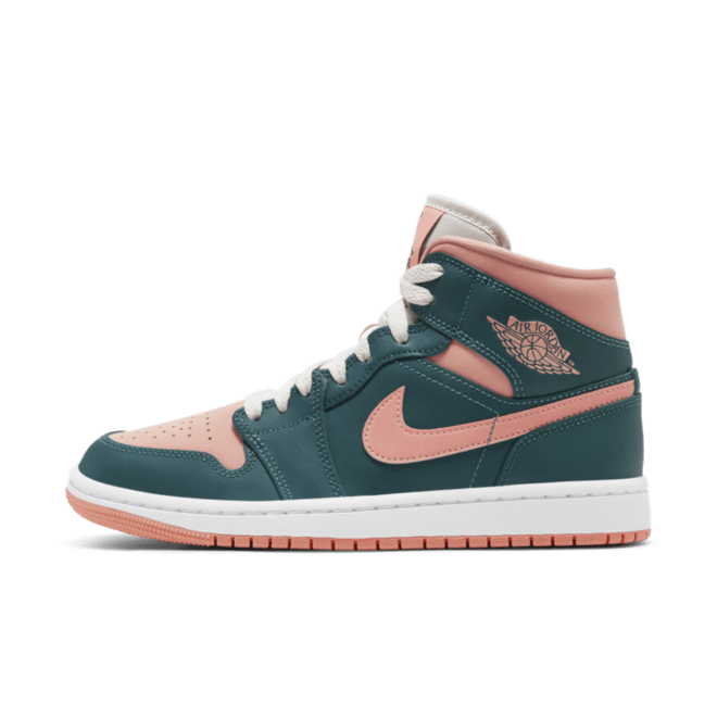 Air Jordan 1 Mid WMNS 'Dark Teal Green' BQ6472-308