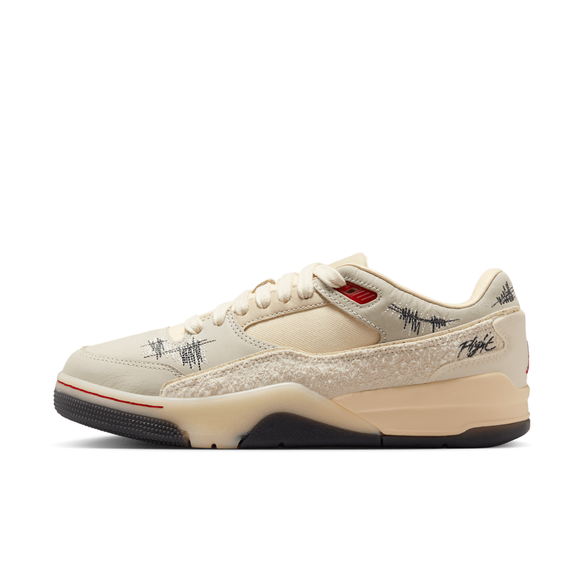 Téla x Jordan Flight Court 'Coconut Milk' HQ2958-100