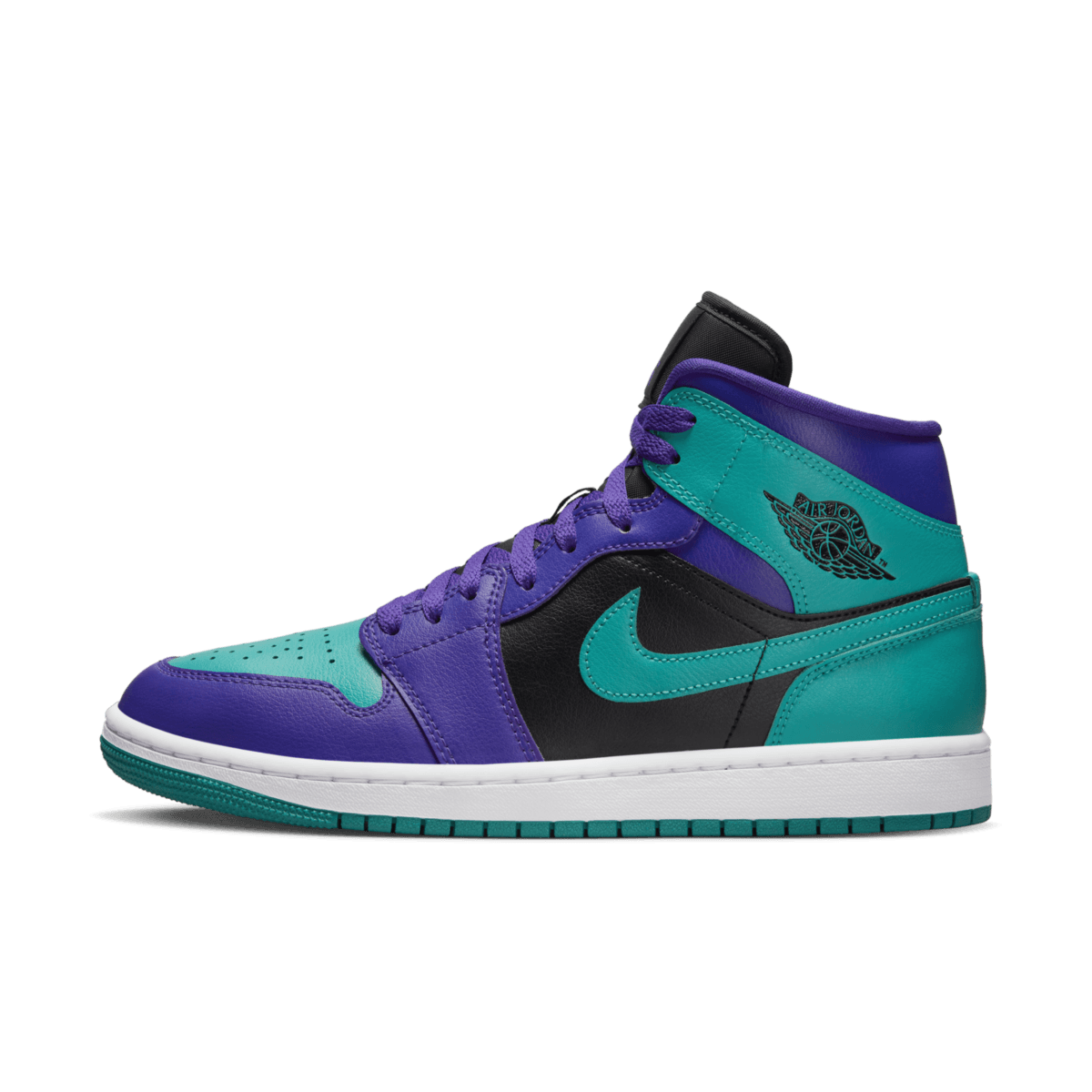 Air Jordan Women's 1 Mid 'Grape' BQ6472-502