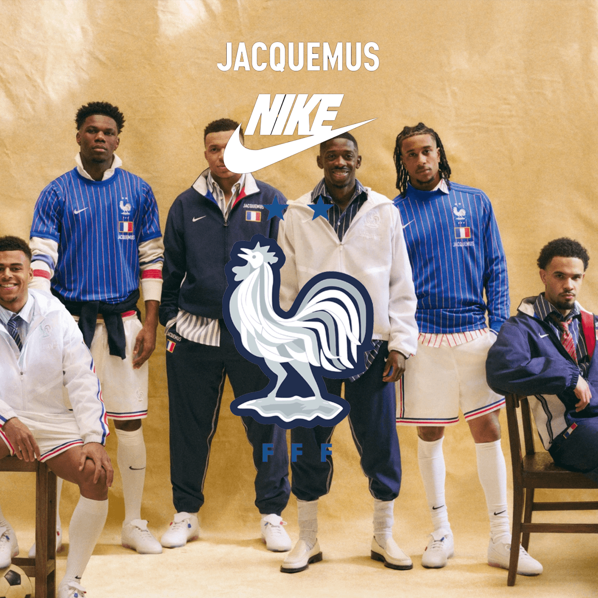Jacquemus x Nike X2 Capsule Collection 'France'