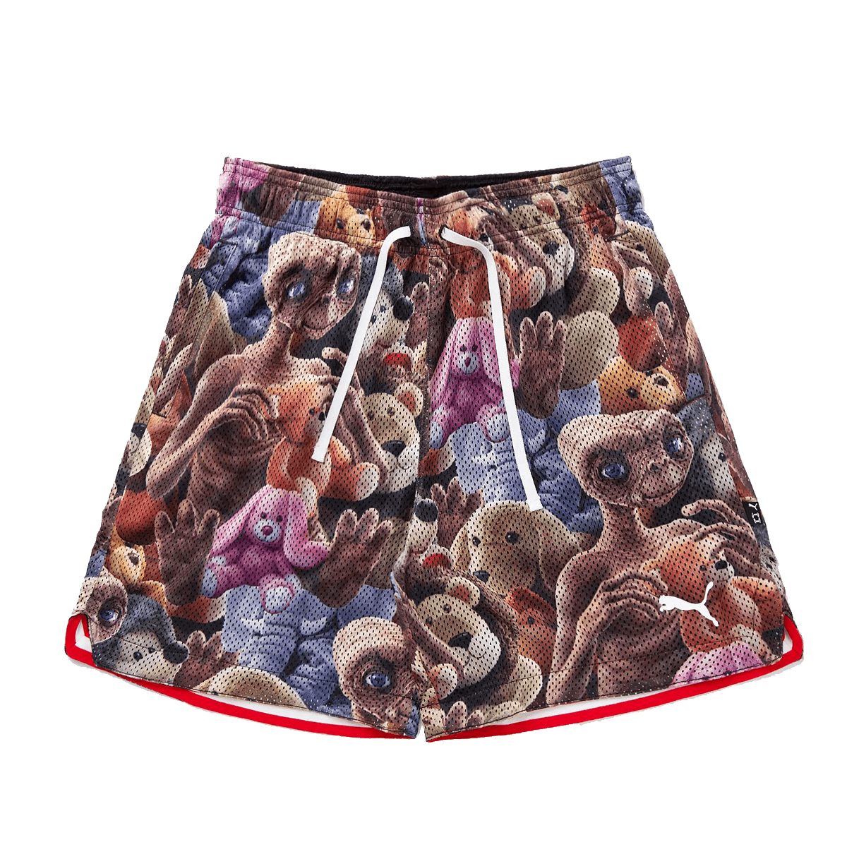 E.T x PUMA Hoops Short 'Black-AOP'
