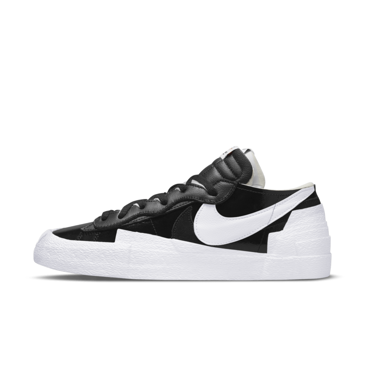Sacai x Nike Blazer Low 'Black Patent' DM6443-001