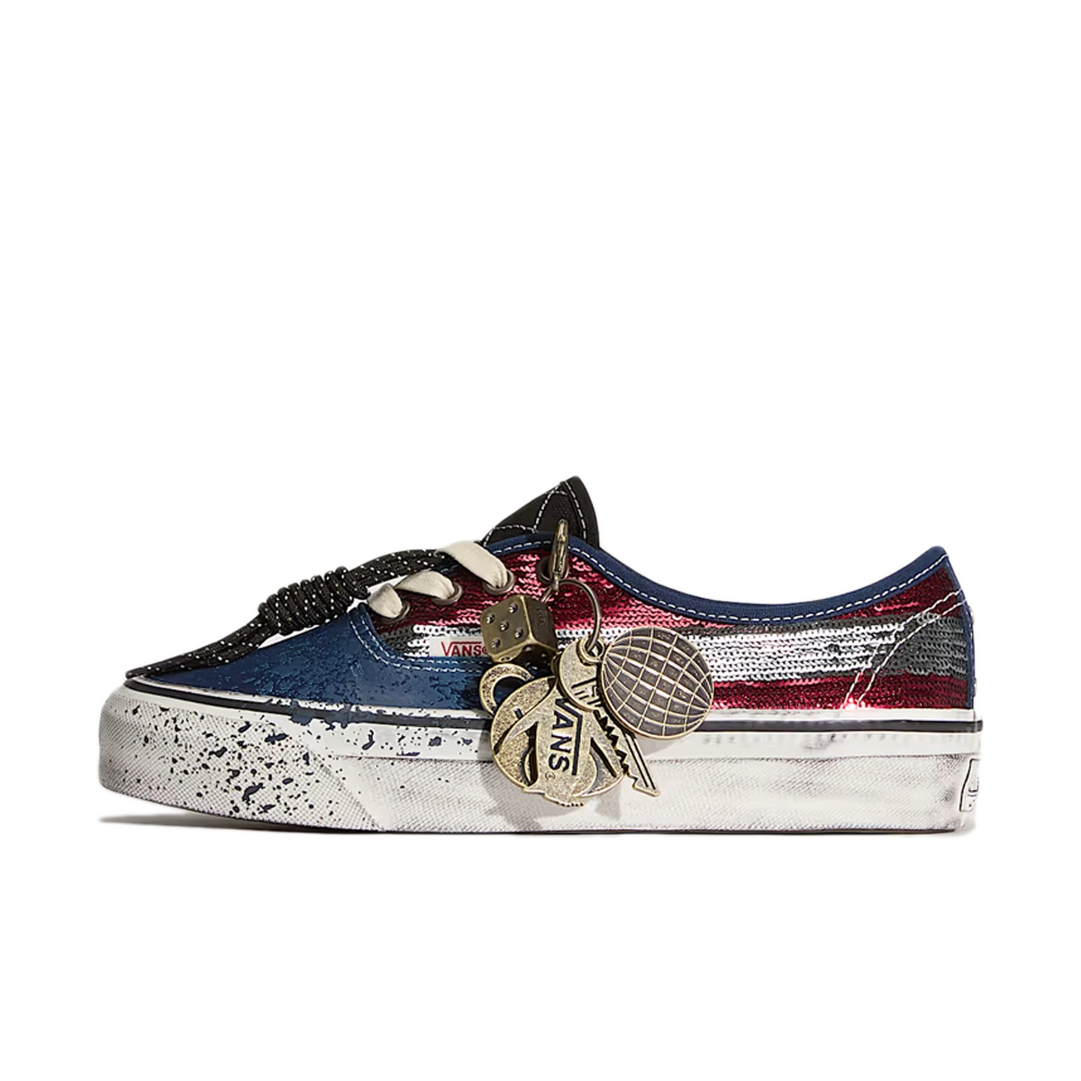 Vans Premium Authentic 'Red & Blue' - Charms Pack