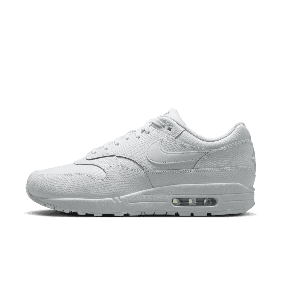 Nike Air Max 1 PRM Snakeskin 'Triple White'