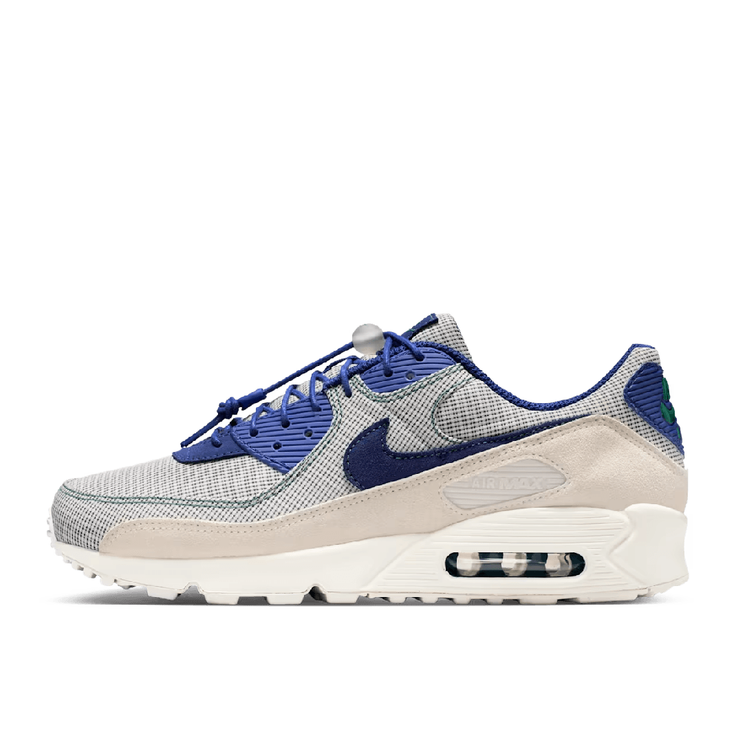 Nike Air Max 90 'Coconut Milk and Deep Royal Blue'