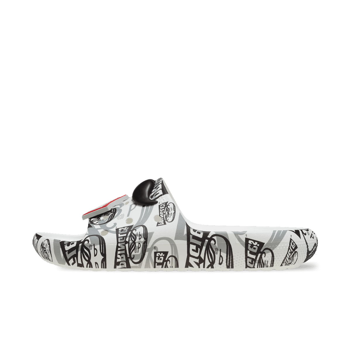 Pringles x Crocs Classic Slide V2 'Black & White'