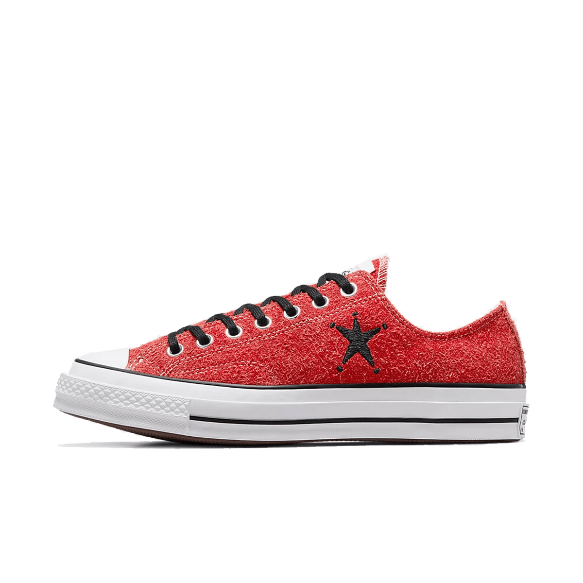 StĂĽssy x Converse Chuck 70 OX 'Poppy Red'