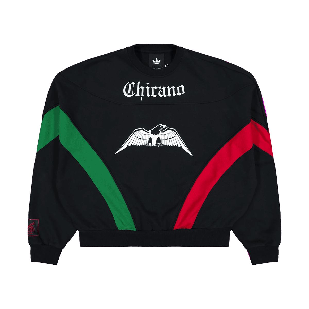 Willy Chavarria x adidas Fleece Crewneck 'Black'