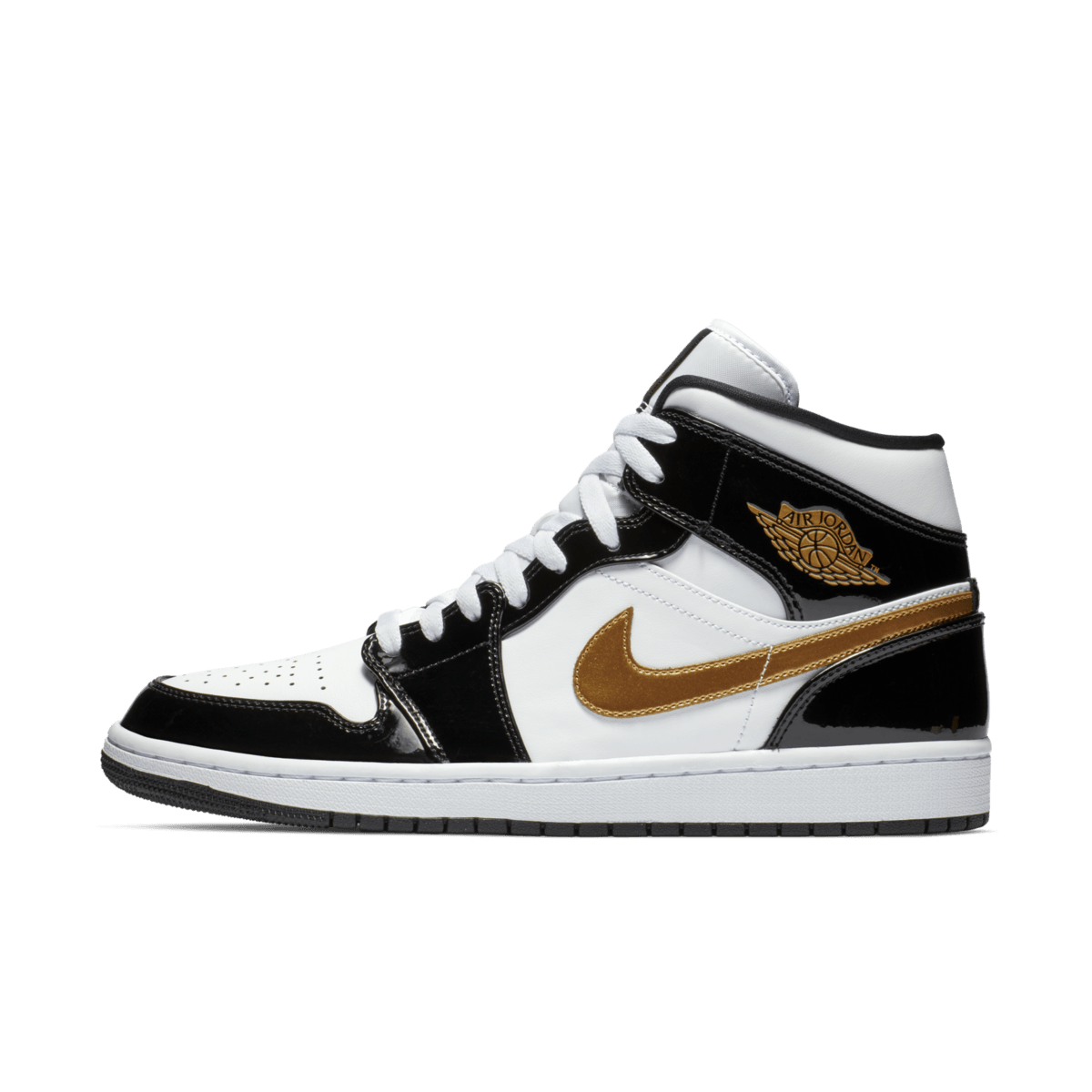Air Jordan 1 Mid SE 'Black Gold' 852542-007
