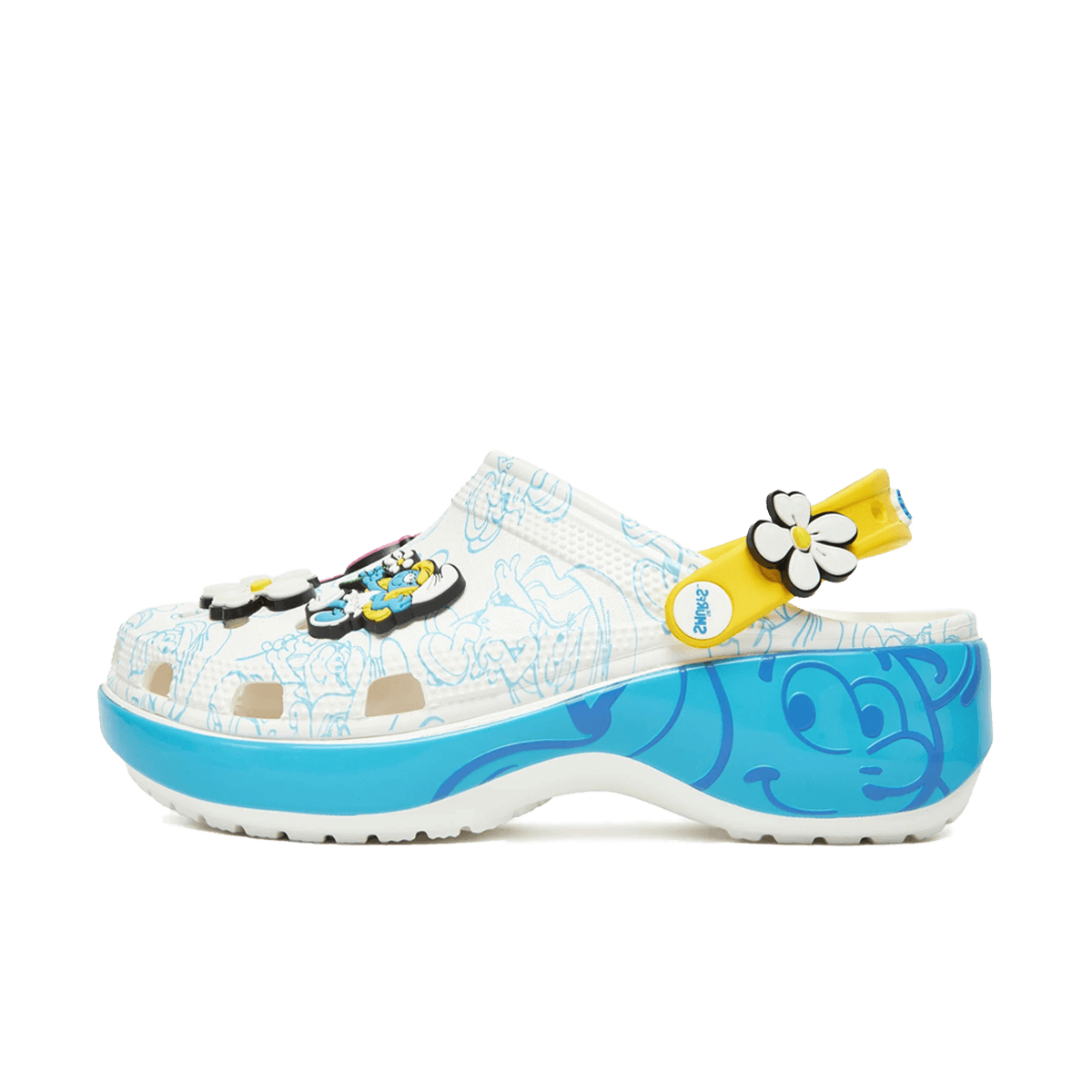 The Smurfs x Crocs Platform Clog 'Smurfette'