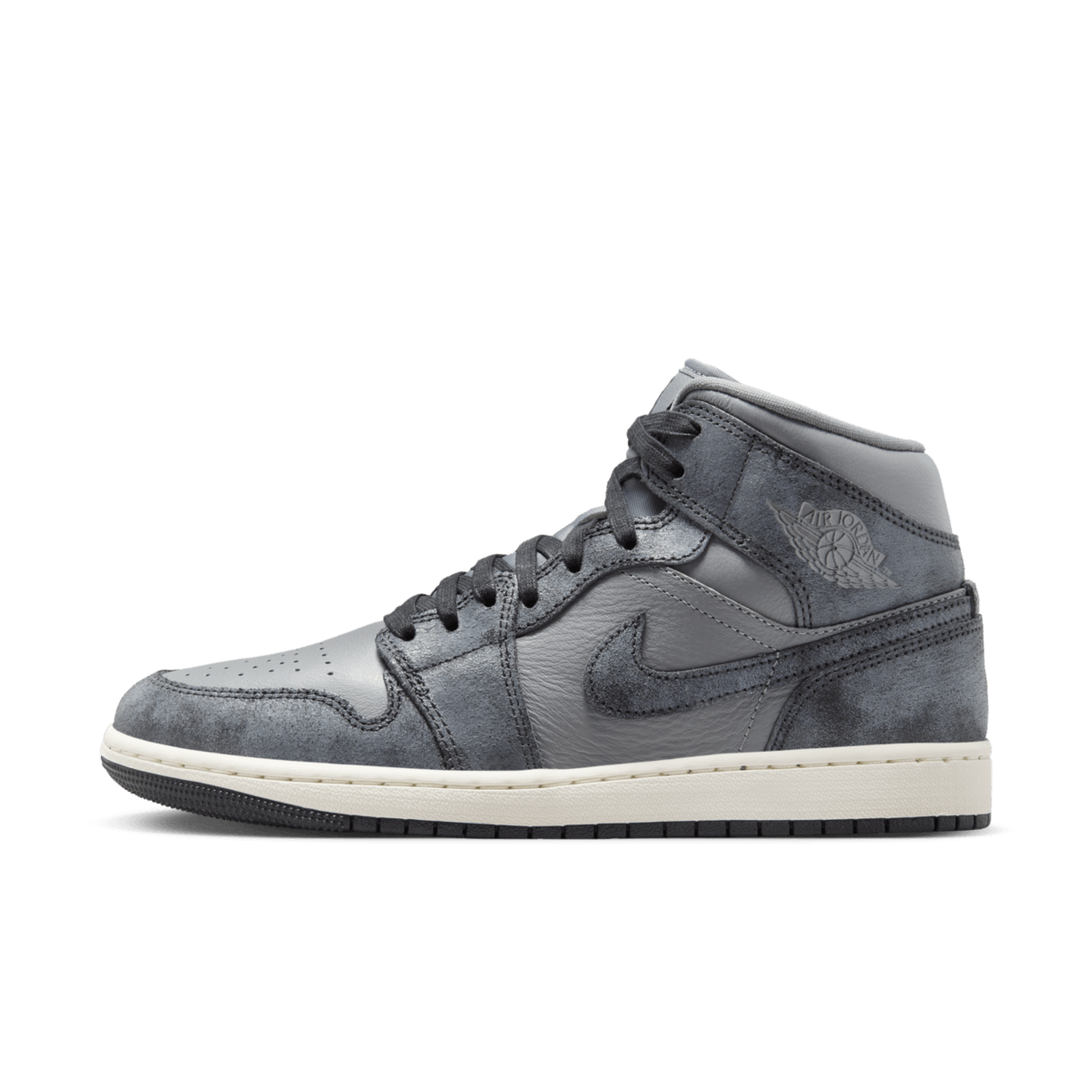 Air Jordan 1 Mid WMNS 'Distressed Smoke Grey' FJ3448-001