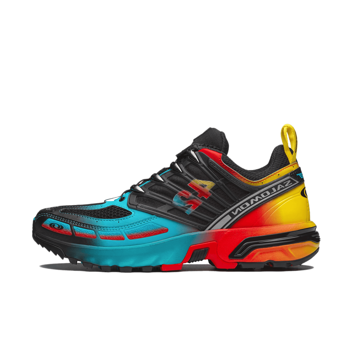 L'Art De L'Automobile x Salomon ACS Pro 'Fiery Red & Scuba Blue'