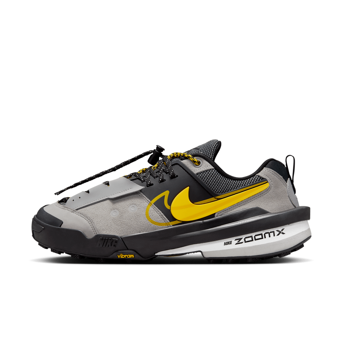 sacai x Nike Zegamadome SP 'Matte Silver & Tour Yellow'
