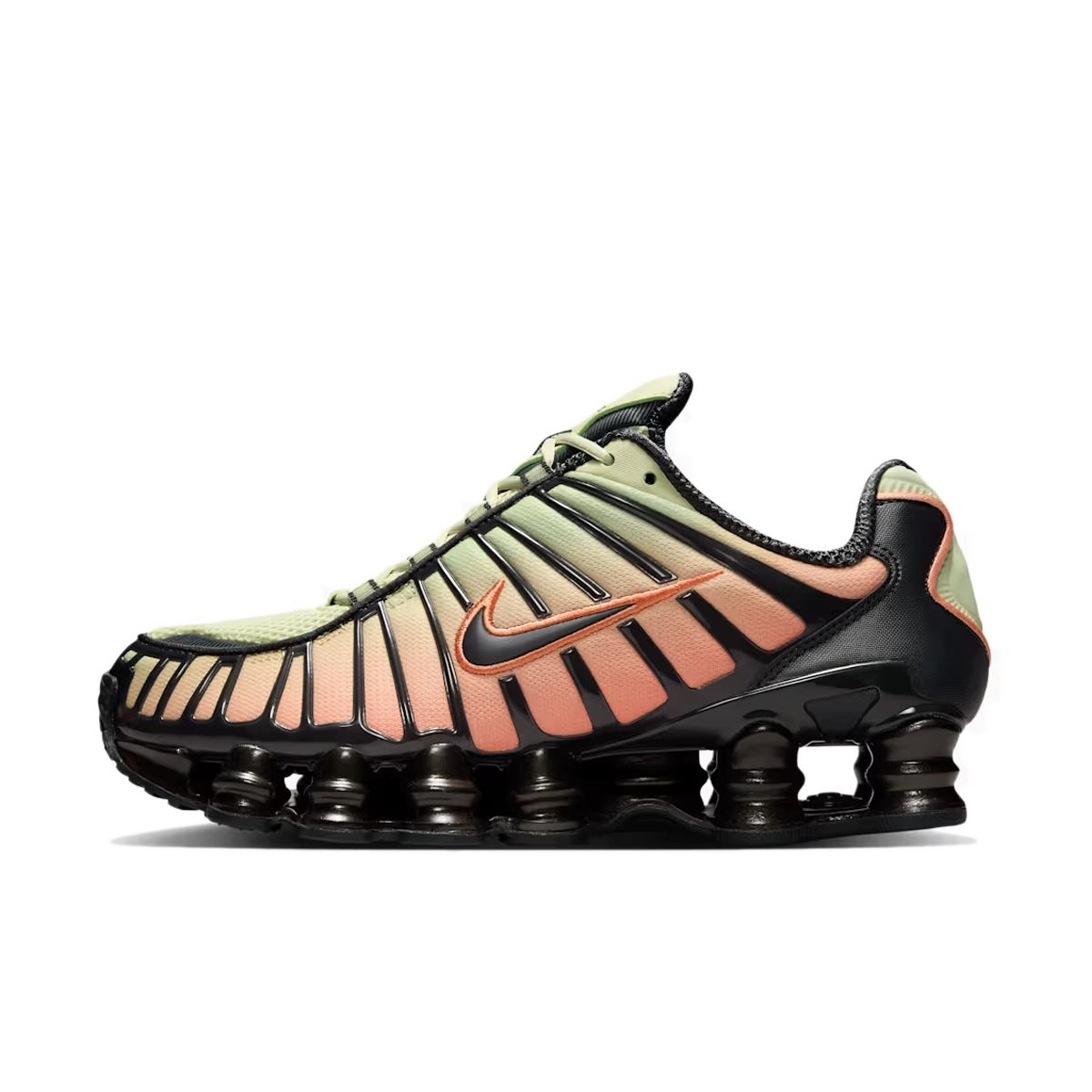 Nike Shox TL Fade 'Olive Aura & Orange Frost'