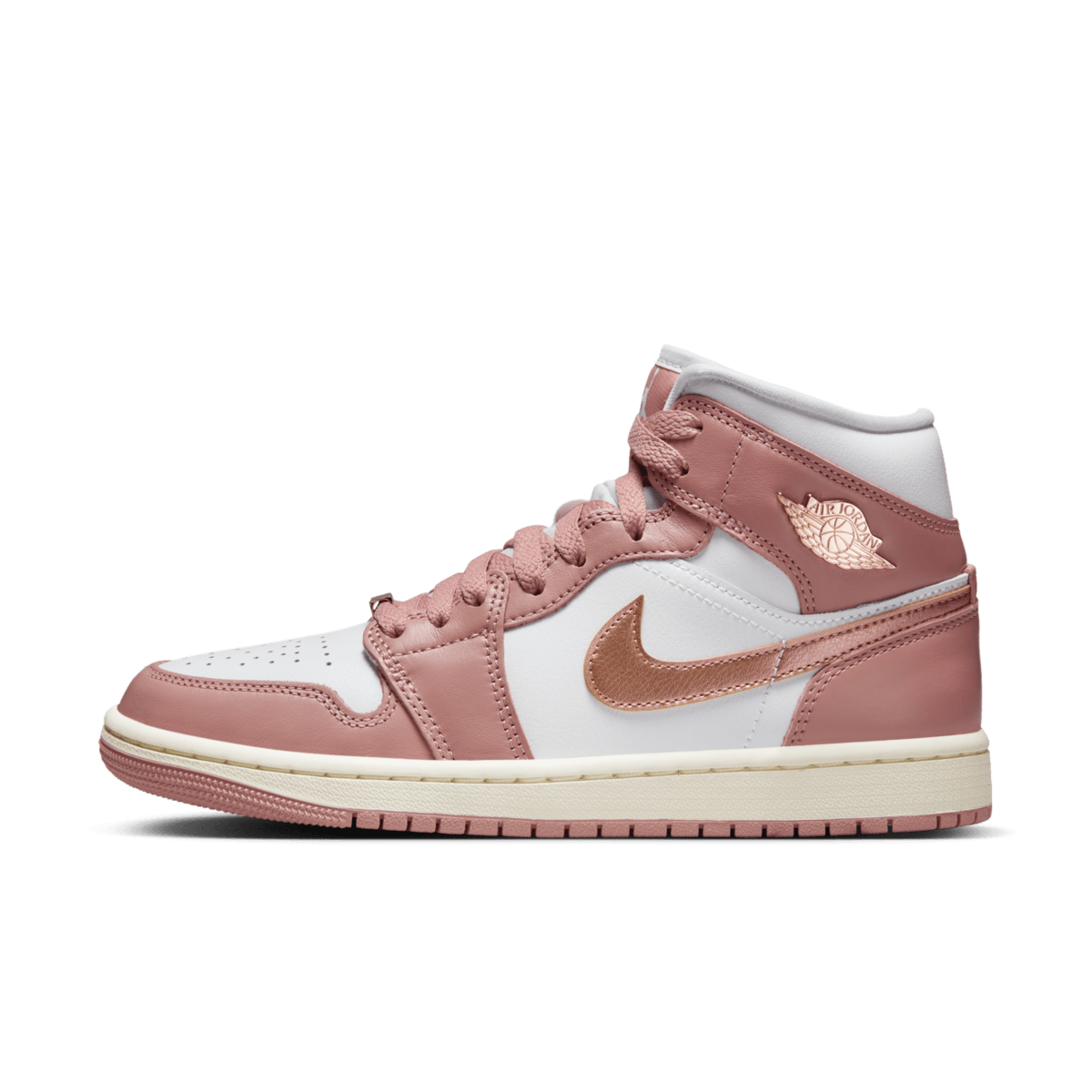 Air Jordan 1 Mid SE WMNS 'Red Stardust' FB9892-670