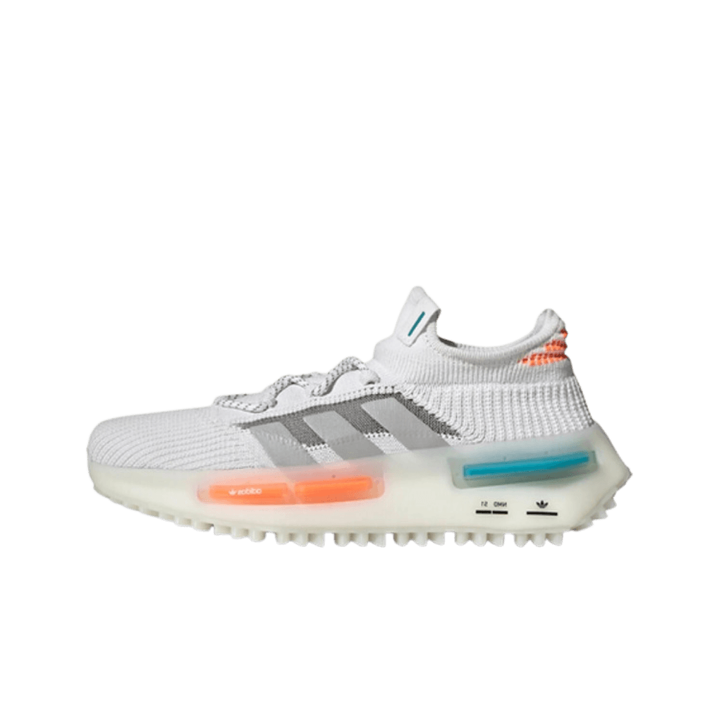 adidas NMD_S1 'White Orange Teal'