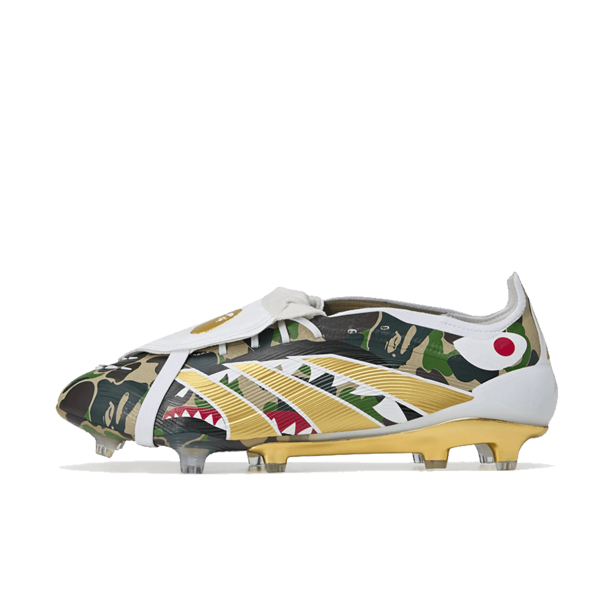 BAPE x adidas Predator Elite Tongue 'Green Camo Shark'