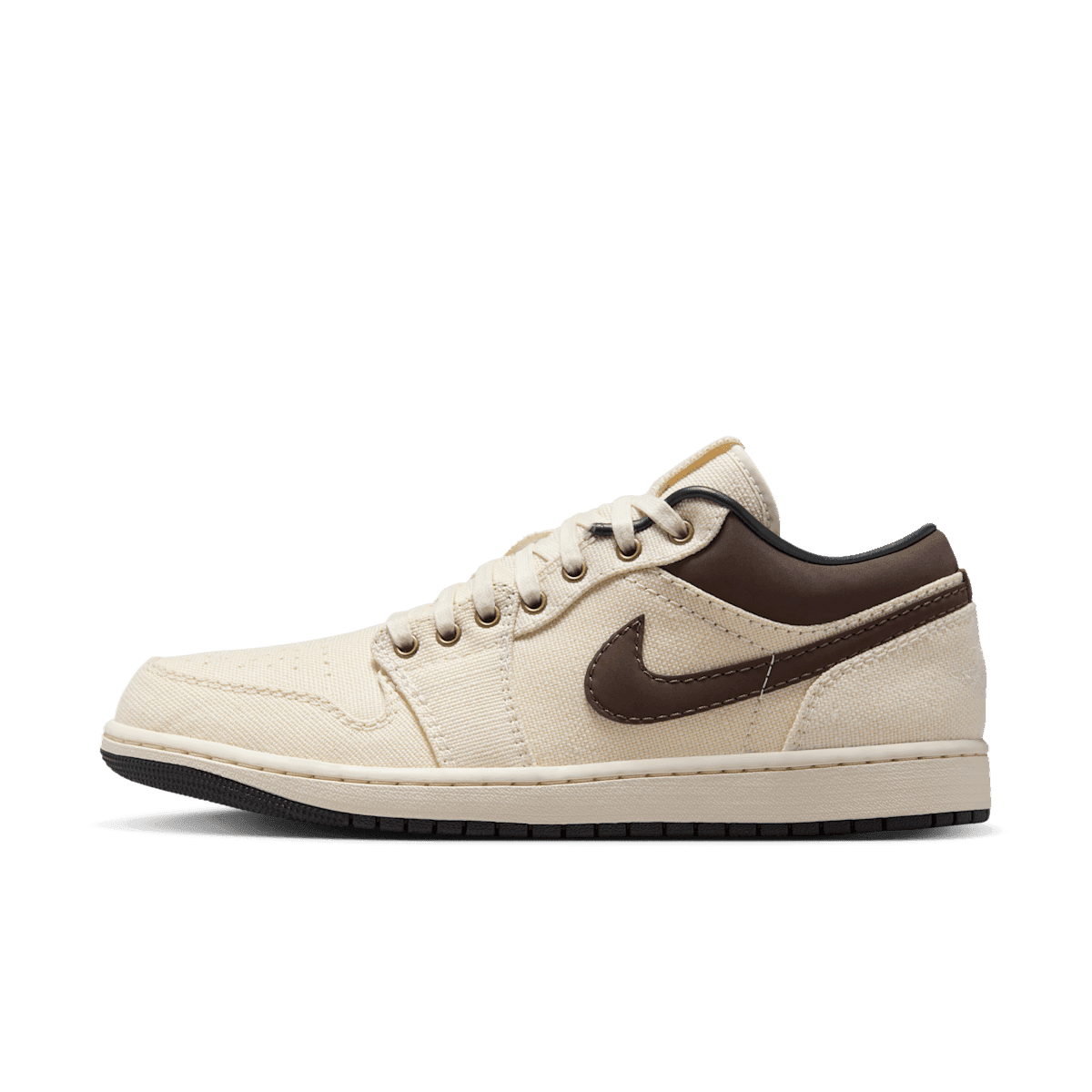 Air Jordan 1 Low Premium 'Pale Ivory & Baroque Brown'
