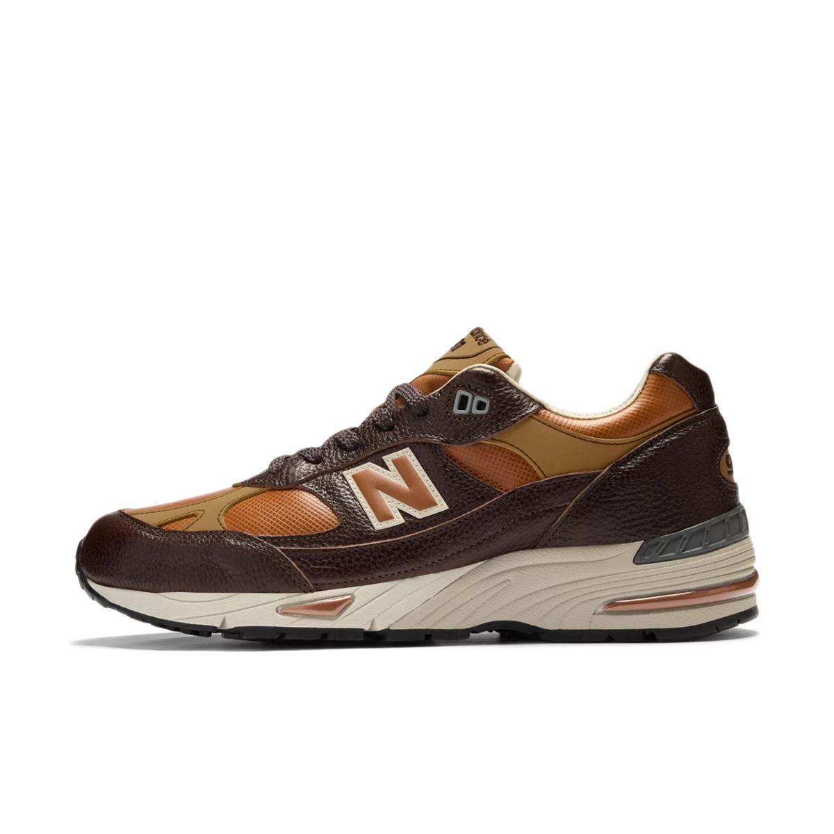 New Balance 991 Made in UK 'Chocolate Plum & Caramel Cafe'
